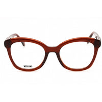 Moschino Women's Eyeglasses - Brown Plastic Cat Eye Full Rim Frame | MOS636 009Q 00 ,