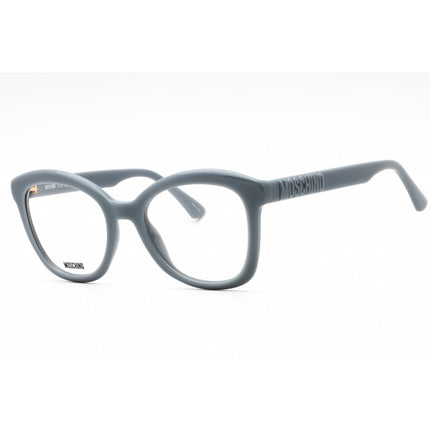 Moschino Women's Eyeglasses - Azure Plastic Cat Eye Full Rim Frame | MOS636 0MVU 00 ,