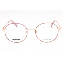 Moschino Love Women's Eyeglasses - Nude Brown/Copper Gold Frame | MOL617/TN 0PY3 00 ,