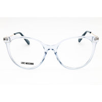 Moschino Love Women's Eyeglasses - Transparent Azure Blue Frame | MOL618/TN 0MVU 00 ,