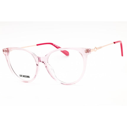 Moschino Love Women's Eyeglasses - Transparent Pink Cat Eye Frame | MOL618/TN 035J 00 ,