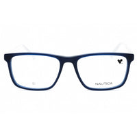 Nautica Men's Eyeglasses - Navy Acetate Rectangular Shape Full Rim Frame | N8178 420 ,