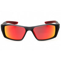 Nike Unisex Sunglasses - Matte Dark Grey/Black Full Rim | BRAZEN SHADOW M CT8226 021 ,