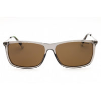 Polaroid Core Men's Sunglasses - Grey Plastic Square Full Rim | PLD 4130/S/X 0KB7 SP ,