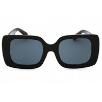 Skechers Women's Sunglasses - Shiny Black Rectangular Full Rim Frame | SE00004 01A ,