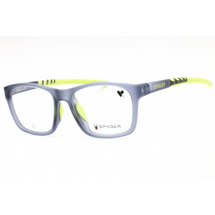 Spyder Men's Eyeglasses - Frosted Blue Injected Propionate Square Frame | SP4036 400 ,