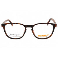 Timberland Men's Eyeglasses - Havana Injected Propionate Square Full Rim | TB1834 052 ,