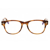 Tom Ford Men's Eyeglasses - Dark Brown/Other Acetate Oval Shape Frame | FT5898-B 050 ,