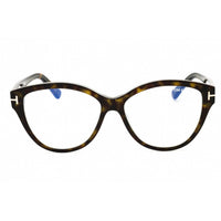 Tom Ford Women's Eyeglasses - Coloured Havana Acetate Cat Eye Full Rim | FT5954-B 055 ,