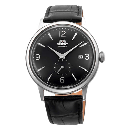Orient Men's Automatic Watch - Bambino Small Seconds Black Dial Strap | RA-AP0005B10A ,