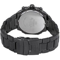 Orient Men's Watch - Enterprise Chrono Black Stainless Steel Bracelet | FTV00007B ,