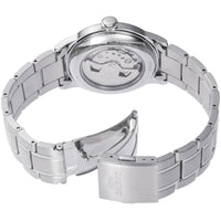 Orient Men's Watch - Bambino Power Reserve Green Dial Silver Bracelet | RA-AC0M09E ,