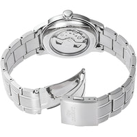 Orient Men's Watch - Bambino Power Reserve Blue Dial Silver Bracelet | RA-AC0M10L ,