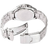 Orient Men's Watch - Mako Chronograph Sky Blue and Black Dial Bracelet | RA-TX0206L ,