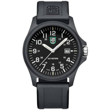 Luminox Men's Watch - G Quartz Black Dial Polyurethane Strap | X2.2401 ,