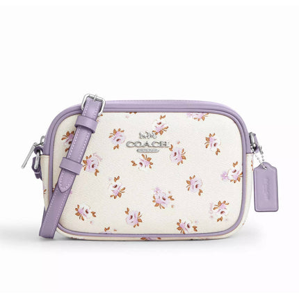 Coach Women's Camera Bag - Mini Jamie with Floral Printed Chalk Multi | CBA70-SVCAH ,