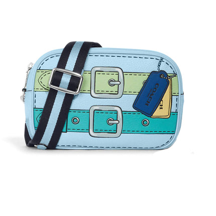 Coach Women's Camera Bag - Jamie Trompe L'oeil Printed Waterfall Multi | CH170-SVVGI ,