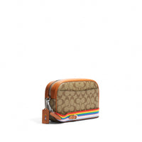 Coach Women's Camera Bag - Jamie Signature Canvas with Playful Patches | CJ605-SVOT8 ,