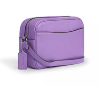 Coach Women's Camera Bag - Jamie Iris Pebble Leather with Zip Closure | CR110-SVII ,