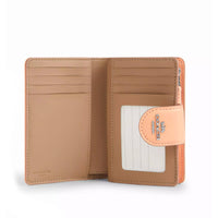 Coach Women's Wallet - Faded Blush Signature Jacquard Medium Corner Zip | CT922-SVS9W ,