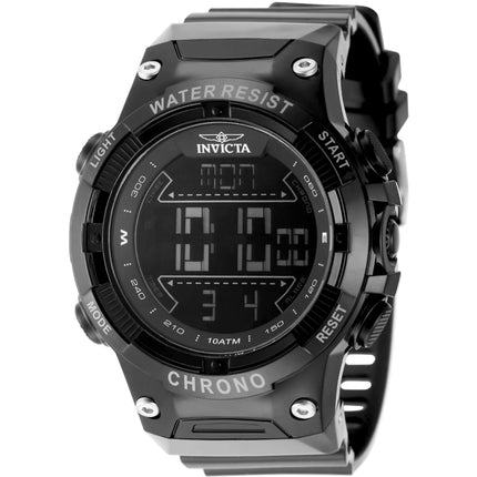 Invicta Men's Watch - Invicta Racing Digital Black Case Polyurethane Strap | 49040 ,
