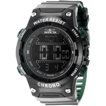 Invicta Men's Watch - Invicta Racing Chrono Digital Dial Green Case Strap | 49042 ,