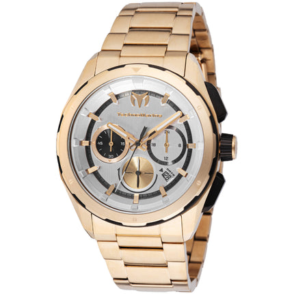 Technomarine Men's Watch - Ocean Nomad Chronograph Yellow Gold Bracelet | TM-318093 ,