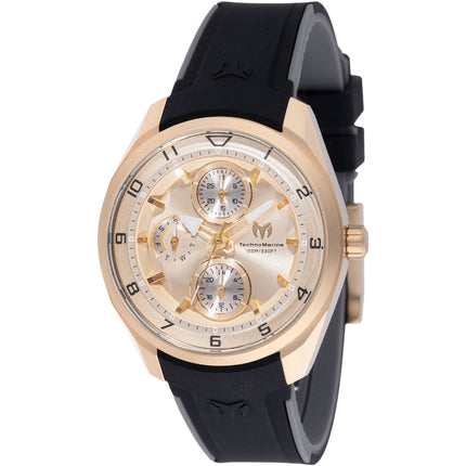 Technomarine Women's Watch - Ocean Quantum Quartz Grey and Black Strap | TM-318114 ,