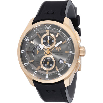 Technomarine Men's Watch - Ocean Quantum Chronograph Grey and Gold Dial | TM-318125 ,