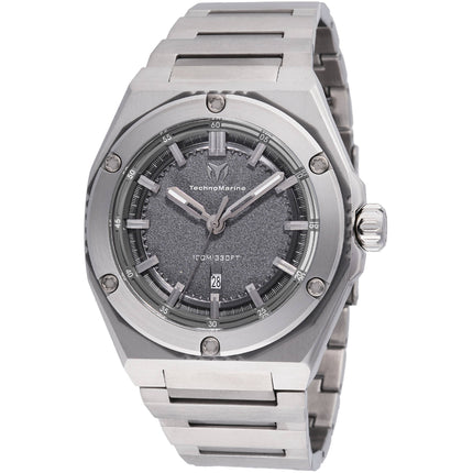 Technomarine Men's Watch - Coral Legacy Quartz Grey Dial Silver Bracelet | TM-416074 ,