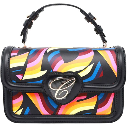 Chopard Women's Crossbody Bag - Happy Hearts Love Printed Leather Mini | 95000-1104 ,