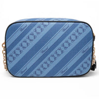 Chopard Women's Crossbody Bag - Happy Sport Blue Canvas Zip-Around Mini | 95000-1115 ,