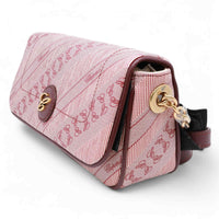 Chopard Women's Crossbody Bag - Happy Sport Mini Bordeaux Canvas | 95000-1125 ,