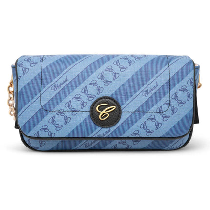 Chopard Women's Crossbody Bag - Happy Sport Mini Blue Canvas | 95000-1126 ,