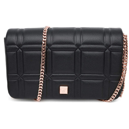Chopard Women's Shoulder Bag - Ice Cube Mini Chain Black Embossed | 95000-1163 ,