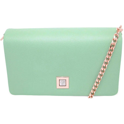 Chopard Women's Shoulder Bag - Ice Cube Mint Green Grained Leather | 95000-1173 ,