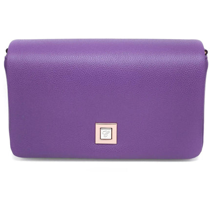 Chopard Women's Shoulder Bag - Ice Cube Purple Grained Calf Leather | 95000-1174 ,