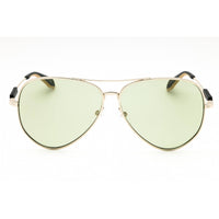 Adidas Unisex Sunglasses - Shiny Rose Gold Metal Full Rim Aviator Frame | OR0085 28N ,