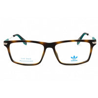 Adidas Men's Eyeglasses - Dark Havana Injected Propionate Square Frame | OR5032 052 ,