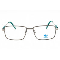 Adidas Men's Eyeglasses - Matte Dark Ruthenium Metal Rectangular Frame | OR5040 013 ,