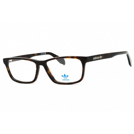 Adidas Unisex Eyeglasses - Dark Havana Acetate Full Rim Rectangular Frame | OR5042 052 ,