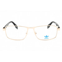 Adidas Men's Eyeglasses - Pale Gold Metal Full Rim Rectangular Frame | OR5054 032 ,