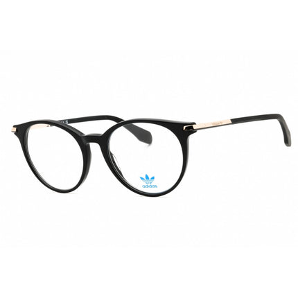 Adidas Unisex Eyeglasses - Shiny Black Acetate Full Rim Round Shape Frame | OR5073 001 ,