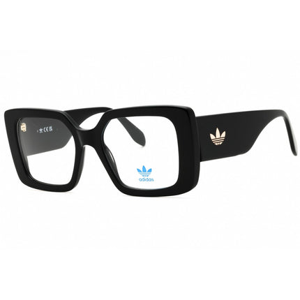 Adidas Women's Eyeglasses - Shiny Black Acetate Full Rim Square Frame | OR5091 001 ,
