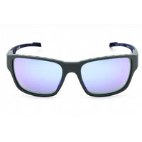 Adidas Men's Sunglasses - Grey/Other Full Rim Sport Wraparound Frame | SP0069 20Z ,