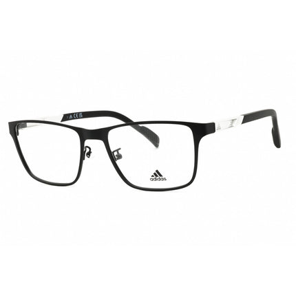 Adidas Men's Eyeglasses - Matte Black Metal Full Rim Square Shape Frame | SP5021-2 002 ,