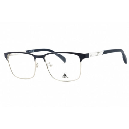 Adidas Men's Eyeglasses - Matte Blue Metal Full Rim Square Shape Frame | SP5024-2 091 ,
