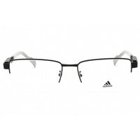 Adidas Men's Eyeglasses - Black/Other Metal Half Rim Rectangular Frame | SP5026 005 ,