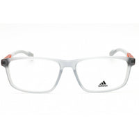 Adidas Men's Eyeglasses - Grey/Other Acetate Full Rim Rectangular Frame | SP5043 020 ,