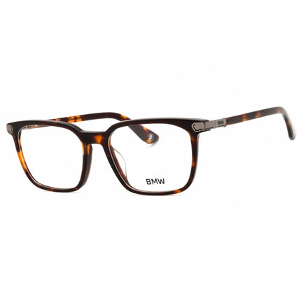 BMW Men's Eyeglasses - Blonde Havana Acetate Full Rim Square Frame | BW5057-H 053 ,